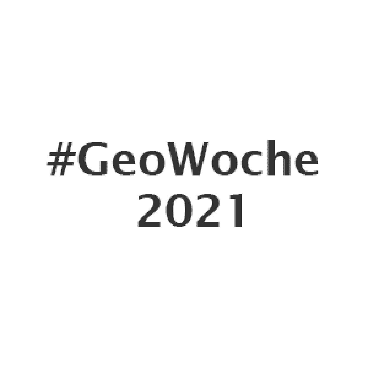 #GeoWoche 2021